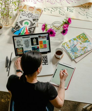 layout de uma loja online