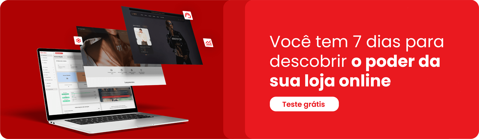 irroba grátis por 7 dias