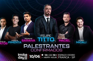 Felipe Titto confirma presença no Irroba Day 2026
