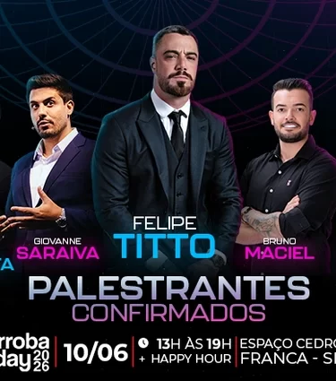Felipe Titto confirma presença no Irroba Day 2026